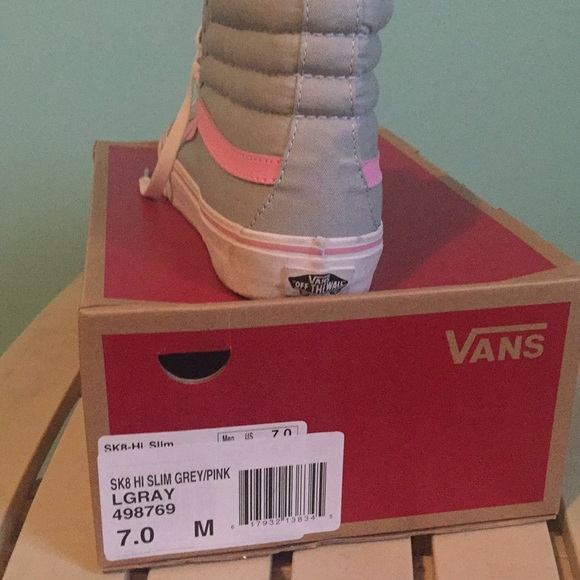 Pink and grey vans - Picture 2 of 2